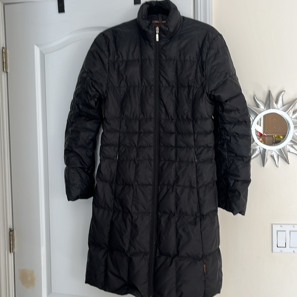 MONCLER LADIES BLACK QUARTER LENGTH JACKET-M—PLEASE READ - Picture 11 of 15